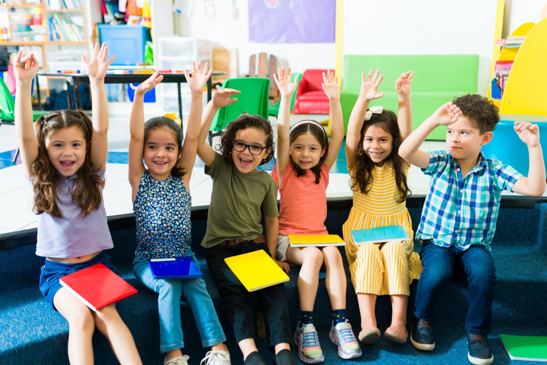 Children learning at Morgan’s Early Learning Centers